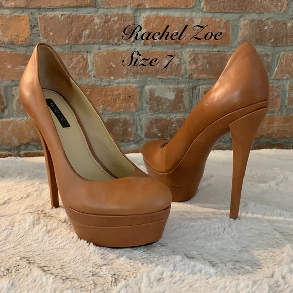 Rachel Zoe Shoes - Rachel Zoe leather heels - size 7